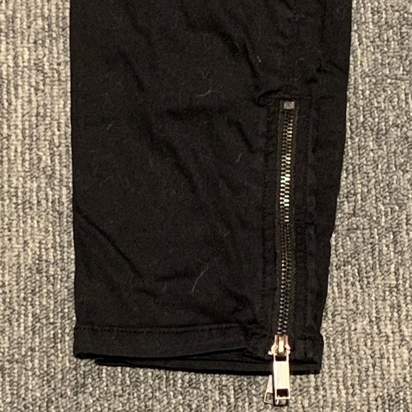 Women’s Diesel Black Zip Leg Pants - Picture 7 of 9